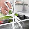 Kitchen Scissors, Professional Multi-Functional with Ergonomic Handle, Durable Structure, Stainless Steel Meat, Poultry, Fish, Bone Cutting Scissors