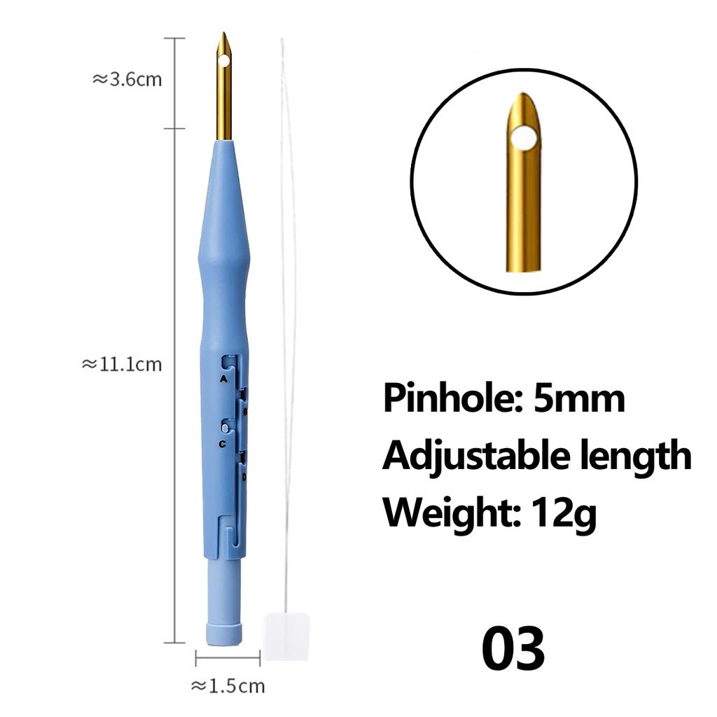 Embroidery Punch Needle Tool DIY Magic Embroidery Needle Pen Weaving Cross Stitch Tool Knitting Sewing Tools for Sewing