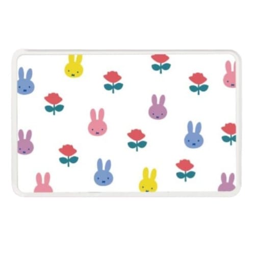 Marimo Craft MIFFY and ROSE Cutting Board, Pink, W32.5 X H21 X D0.9cm, DBM-2151