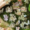 40pcs/pack Kawaii Forest Elf PET Stickers DIY Diary Scrapbook Journal Supplies Aesthetic Stationery Stickers
