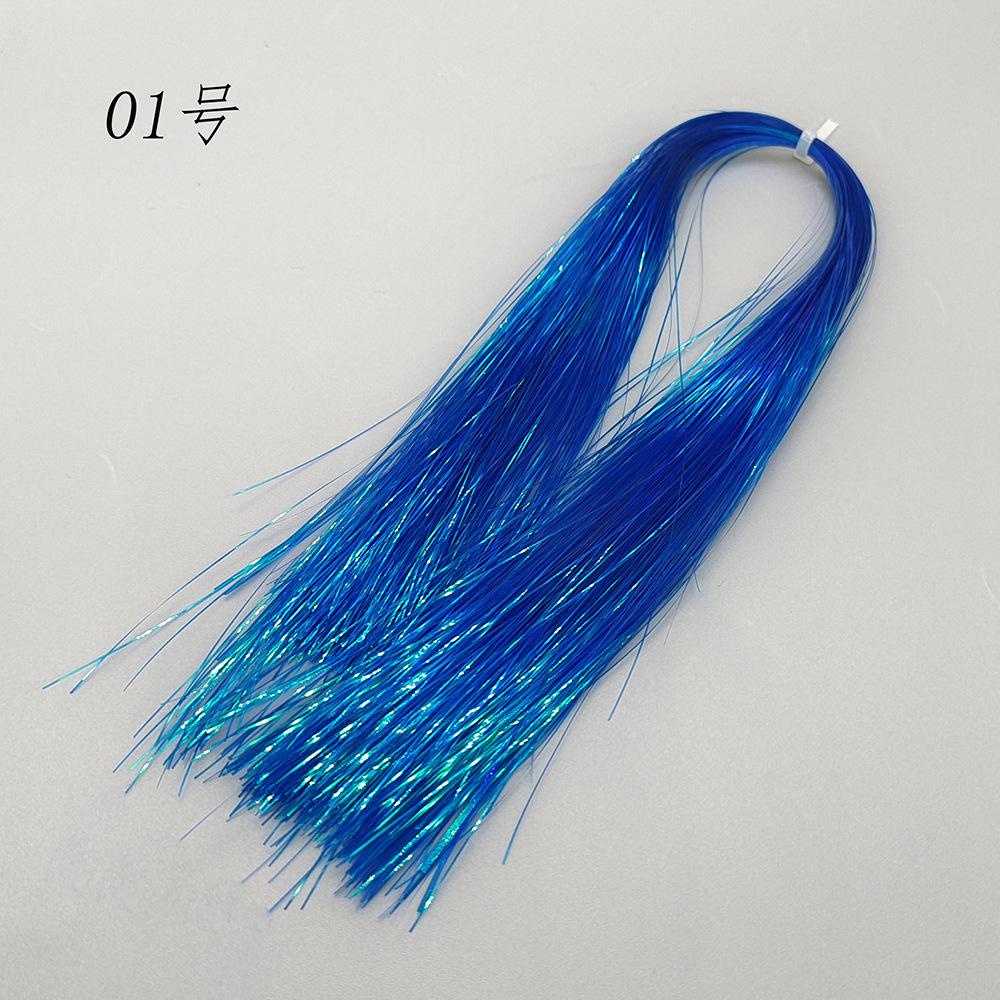 Oem 35cm 3g/bag Colorful Bright Silk Road Fly Hook Accessories 16 Colors Diy Fly Bait Fish Hook Body Binding Accessories New Arr