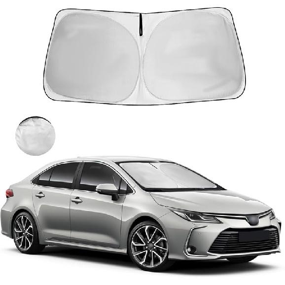 Windshield Sun Shade Fit 2025 2024   - Toyota RAV4 Prime LE Hybrid XLE XLE Premium Adventure TRD Off Road Front Window Sunshade Accessories SUV Sun