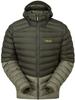 Куртка Rab Men's Cirrus Alpine Insulated Jacket (QIP-25) Army/light Khaki
