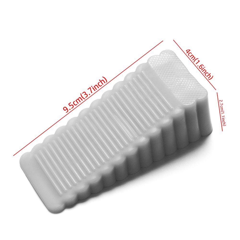 ABS Silicone Self Adhesive Anti-Collision Floor Block Wall Protector Door Stopper Door Wedge