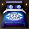 Millwall Custom Name Text Bedding Set 1 Duvet Cover+2 Pillowcases Soccer Logo Personalized Gift For Special Occasion Bedroom Decor