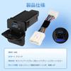 GIMUYA Toyota Alphard 30 Series Vellfire USB Port Qc3.0+pd Second Row Seat Expansion Type-c