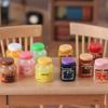 Mini 3D Jam Can DIY Kitchen Scene Keychain Pendant Ornaments