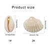 100Pcs Seashells Beads for Handmade Bracelets and Necklaces Jewelry Making Components Stylish Sea Shell Accessories