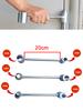 Door Hinges Gap Adjusting Wrench, Door Hinge Adjustment Tool Hinge Bender Hinges Gap Adjusting Wrench Door Hinge Repair Tool