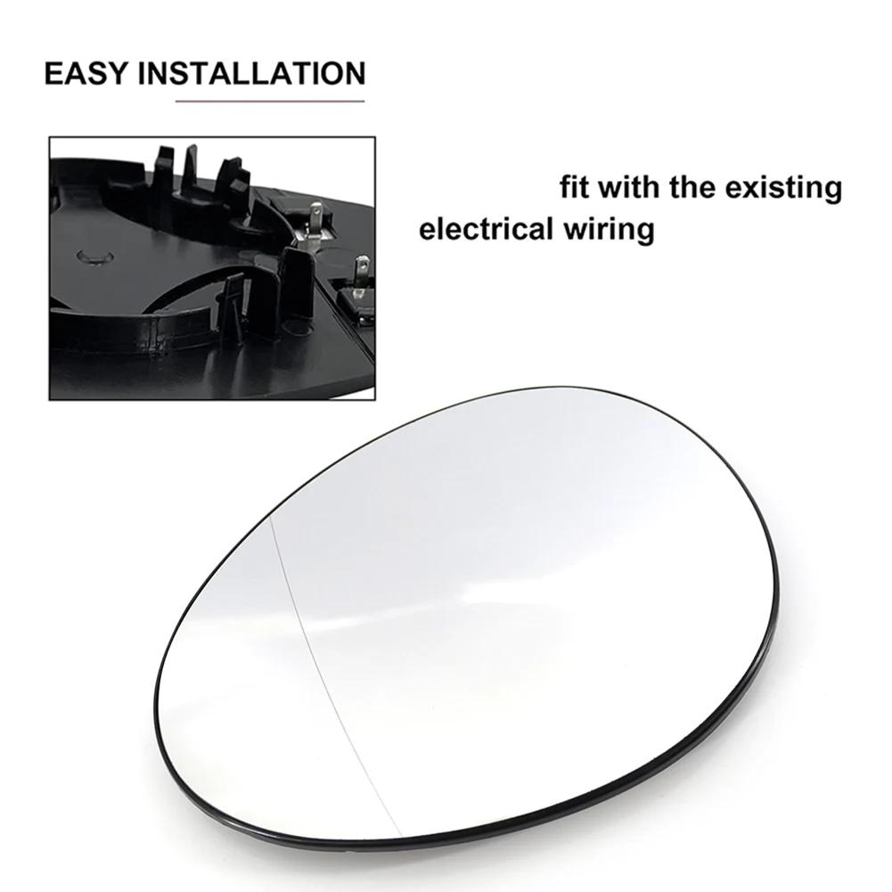 Car wing heated side mirror glass for MK2 Mini R55 S / JCW / Clubman 2008-2014 R56 One / S / JCW / Hatchback 2007-2013 Accessory