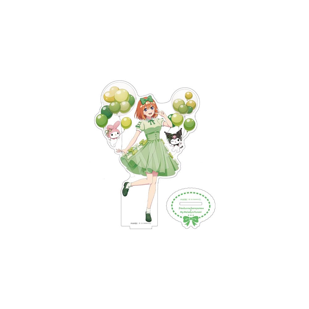 

Пять Невест x My Melody & Kuromi Подставка для акриловой фигурки Йоцубы Версия с шариком и лентой