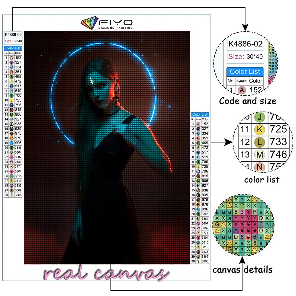 Diamond Painting Cyberpunk Sexy Art Diamond Mosaic Craft Diamond Embroidery Painting