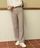 SELITIO Women'S Classic Straight Fit Elastic Waist Pants Grey