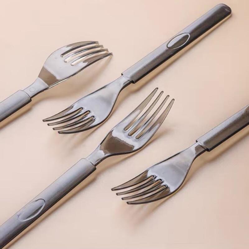 Одноразовые пластиковые вилки