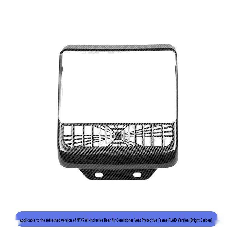Rear Air Conditioning Vent Cover for Tesla Model Y/3/YL - Interior Decorative Accessory