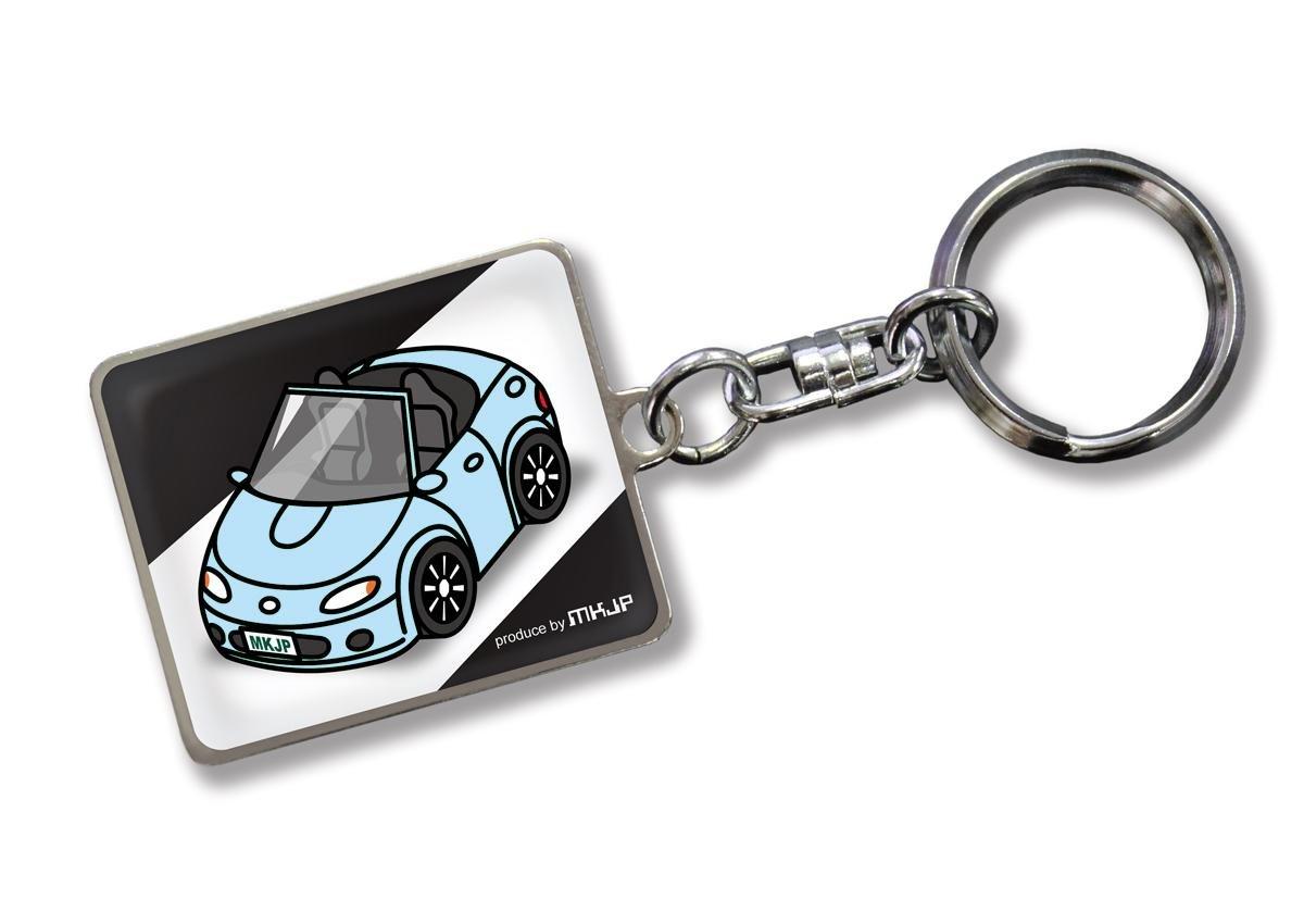 

[MKJP] Индивидуальный брелок Roadster NC Base: Черный цвет автомобиля: Светло-синий