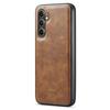 DG.MING for Samsung Galaxy S25 Case Detachable Split Leather Phone Cover