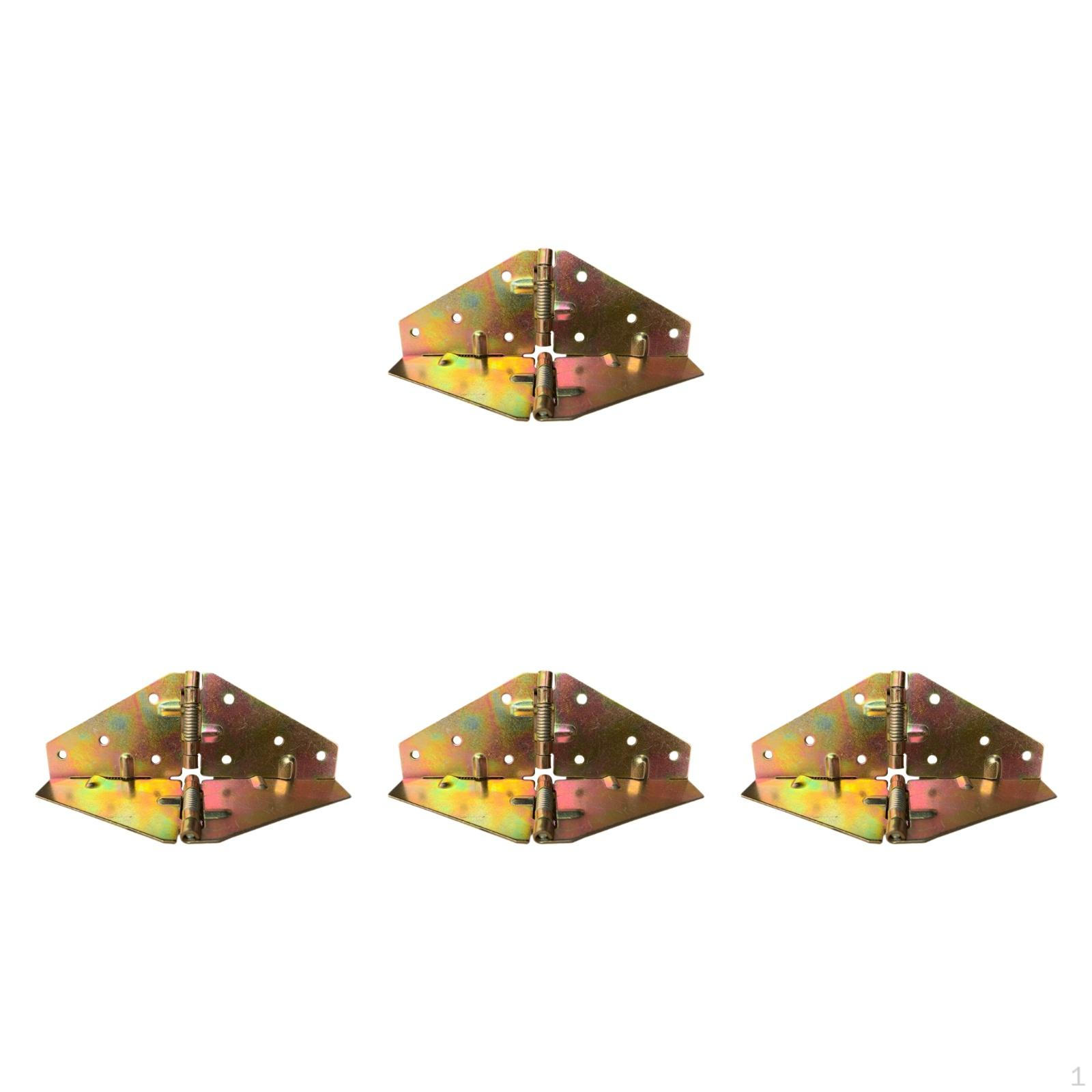 

4 Count Butterfly Hinges for Furniture and Cabinetry 15.5x5.5x0.15cm