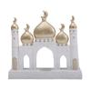 Resin Mosque Statue Tower Ornaments Tower Sculpture Decorative Ramadan home decor for Living Room Bedroom castle ornament