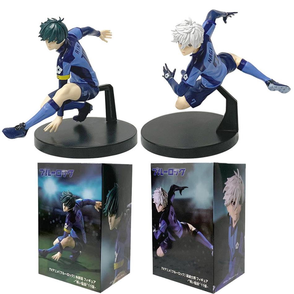 New Anime Figure Nagi Seishiro Rin Itoshi Action Figures Collection Model Figurine Doll Ornament Children Toy Gift BLUE LOCK Poseable Articulated