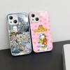 Kawaii Classic G-garfields Cat Tempered Glass For Iphone 14 13 12 11 Pro Mini XS MAX 14Plus X XS XR Cover