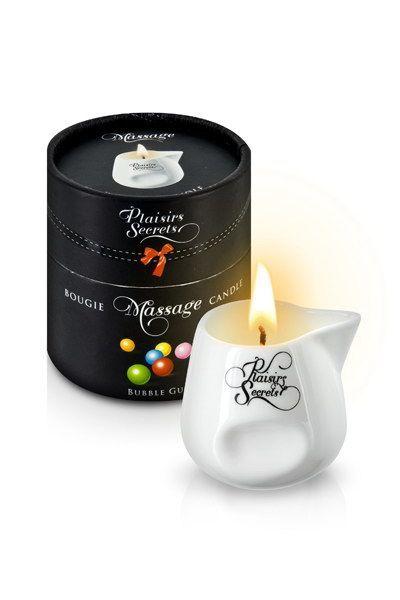 

Massage candle with Bubble Gum scent Plaisirs Secrets Bubble Gum 80 ml (SO1847)