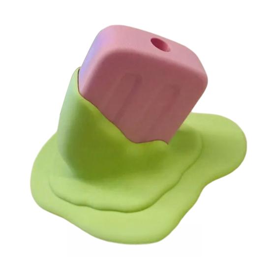 Melting Popsicle Pen Holder 3D Printed Desk Organizer for Pens Pencils Creative Desktop Decor for Home Office School Unique Gift for Students Artists