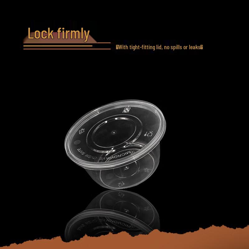 Jiwanggu 300ml Food Grade Round Disposable Meal Box