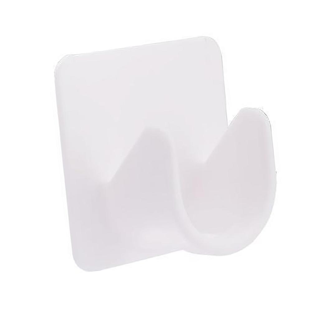 Closet Rod Holders Secure Multifunctional Antislip Adhesive Shower Curtain Rod End Supports For Bathroom