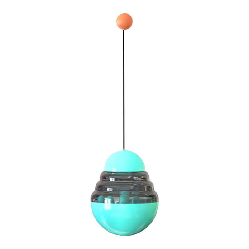 Dog Interactive Food Dispenser Toys Small Dogs Cats Pet IQ Training Improve Kitten Puppy Slow Shaking Leak Feeder Food Container
