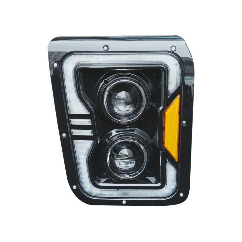 SAIC Hongyan Jieshi LED Headlight Assembly for King Kong Models M500, C100, C50 Standard