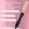 Multi-functional Luxury Custom Rhinestone Flat Travel Copper Electric Straighten Hair Straightener Brush Hot Comb