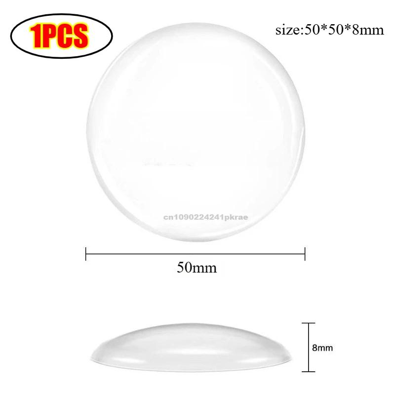 Self-Adhesive Door Stopper Handle Bumpers Silicone Mute Anti-Shock Protection Porte Pad Home Decoration Wall Protection