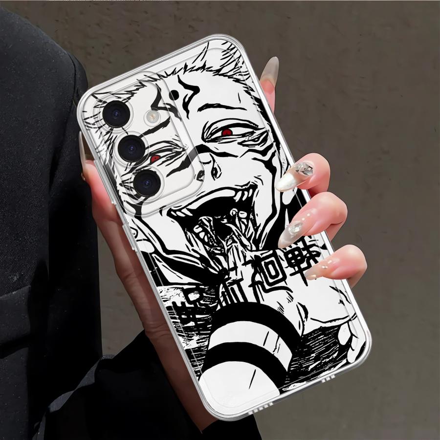 Case for Samsung Galaxy A57 A52 A52 A17 A36 A37 A55 A54 A15 A25 A51 A34 A35 A14 A16 A26 A24 A56 Phone Cover Japanese Cool Anime