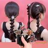 Rhinestone Star Phone Cord Hair Ties For Girls, Colorful Spiral Scrunchies, Hair Accessories For Girls Gift