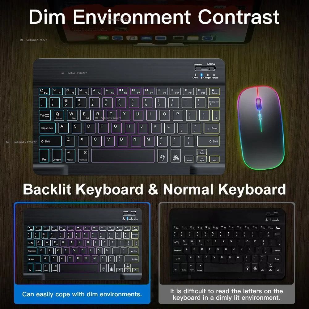 Xiaomi Wireless Keyboard and Mouse Set, Russian Layout, Black, Gray