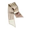 New Korean Version of Houndstooth Knitted Wool Student Style Scarf Fashionable Decoration Double-sided Thickened Scarf Neck Fen