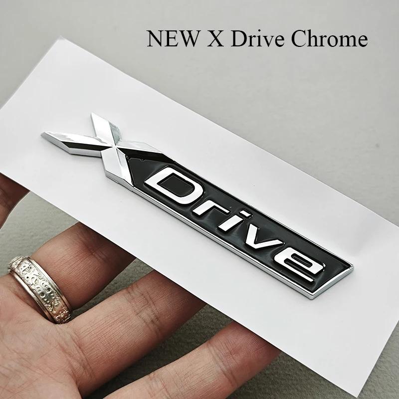 

3D ABS Логотип XDrive Эмблема X Drive Значок на задний багажник автомобиля Наклейка на крыло для BMW Xdrive 3 Серии 5 Серии X1 X3 X5 Аксессуары 4XL