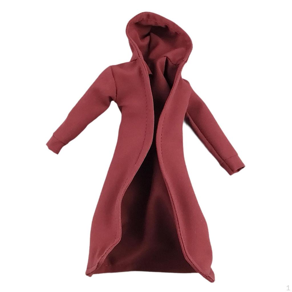 1/12 Scale Male Coat Model Windbreak Stylish Decoration Clothes Accessories Miniature