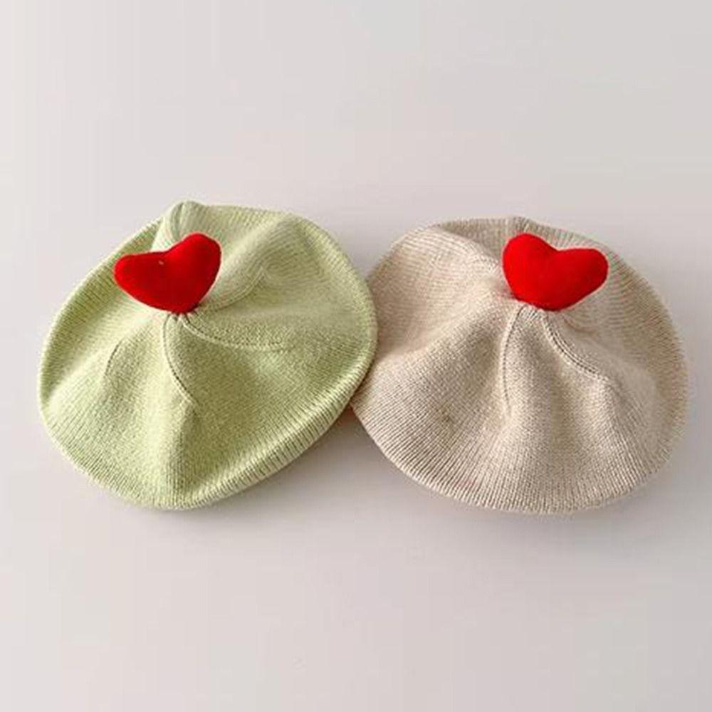 Fashion Baby Beret Hat Knit Bonnet Autumn Winter Children Hat Kids Knitted Hats  Newborn Toddler
