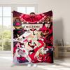 130*150 Cm Hot Anime Character Flannel Blanket  Nap Blanket Quilt Flannel Sofa Cover Blanket