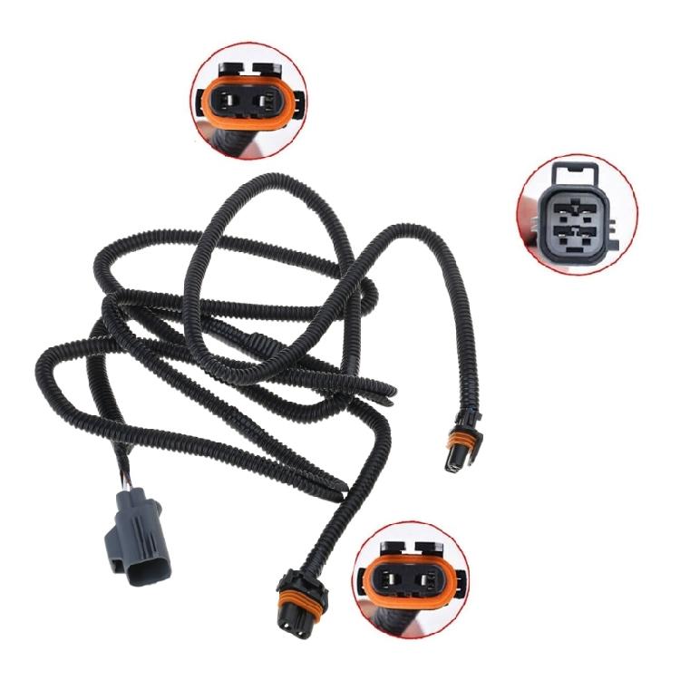 Fog Light Lamp Wiring Harness Replacement Fog Lamp Wire Assembly Automotive Accessories Easy Installation 68197065AA