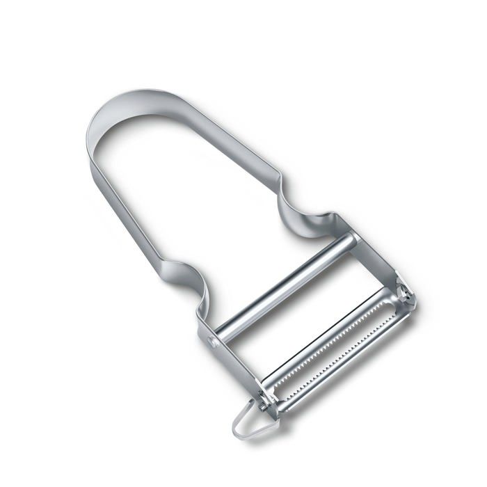 Victorinox - 6.0913 - Star Peeler, Vegetable Peeler, Micro Toothing, Extra Sharp Zag Cut, Stainless Steel, Colour Metal,