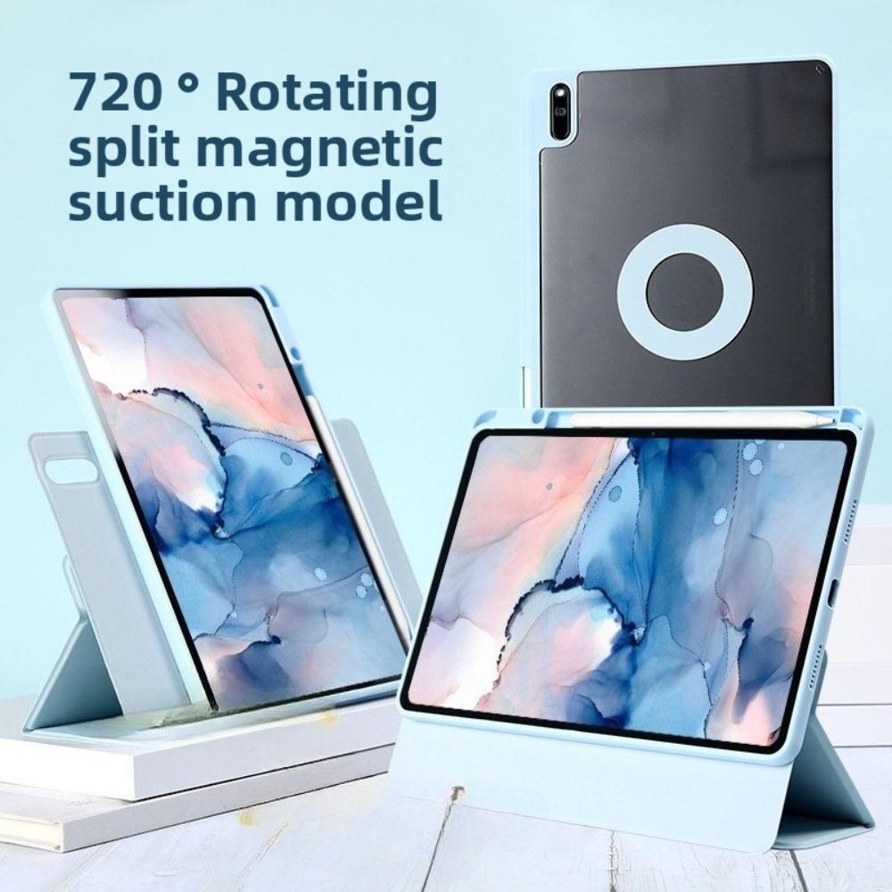 For Huawei MatePad Air 12 Magnetic 720 Rotating Pro 11 2.2 Case Anti Bend 11.5S Acrylic Cover