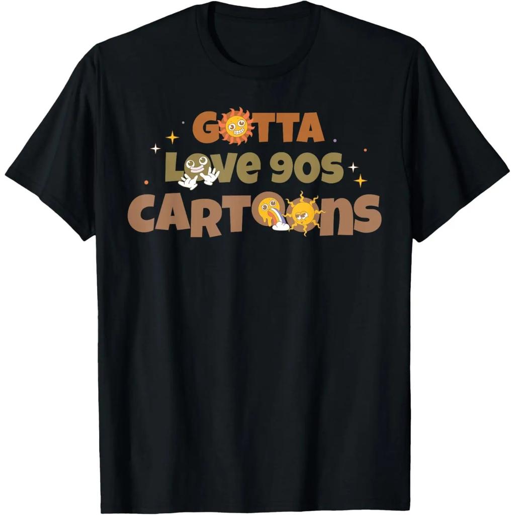 Gotta Love 90s Cartoons 1990 Animated Film Cartoon Movie Fan T-Shirt