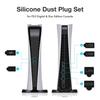 GRAUGEAR PS5 Dust Protector Cover Includes Dust Fan Dust and Silicone Dust Plug Set for Breathable Dustproof Dustproof Dust USB and Controller