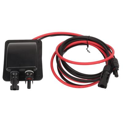 Solar Panel Wire with Connector Entry Gland Solar Adapter Extension Cable 2m 10AWG for Photovoltaic