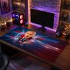 Erling Haaland Custom Large Mouse Pad, Personalized Name Text Print, Football Logo Non‑Slip Desk Mat Gaming Gift