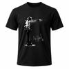 Michael Jackson King of Pop Tanz Unterschrift Schwarzes T-Shirt