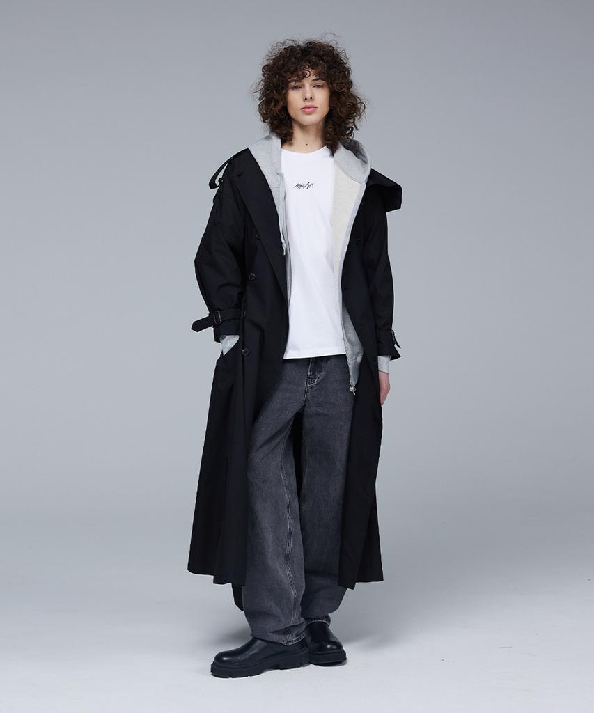 Mmam Signature Double Button Trench Coat
